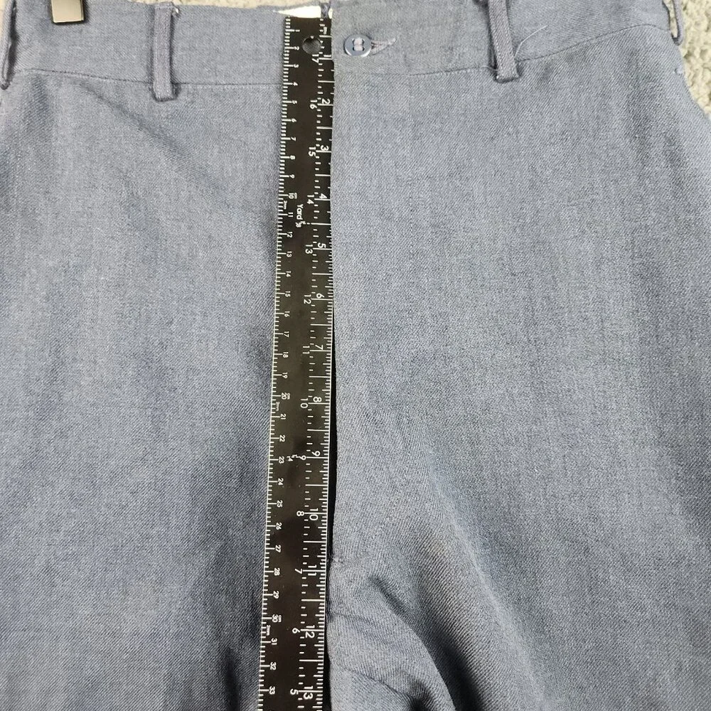 Vintage 40's US‎ Military Air Force Wool Formal Trousers Men's Fit 26x28 Stamped